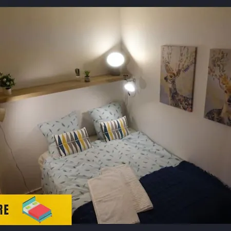 Charmant F2 Centre Ville De Pour 4 Personnes *