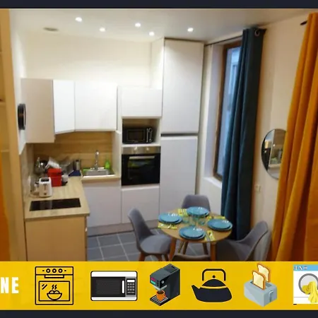 Charmant F2 Centre Ville De Pour 4 Personnes *